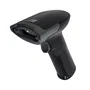 10POS Lector de Código de Barras Inalámbrico IS-300WN, Scanner 2D para 1D y 2D, Ergonomico, con Dongle USB y Soporte, Color Negro